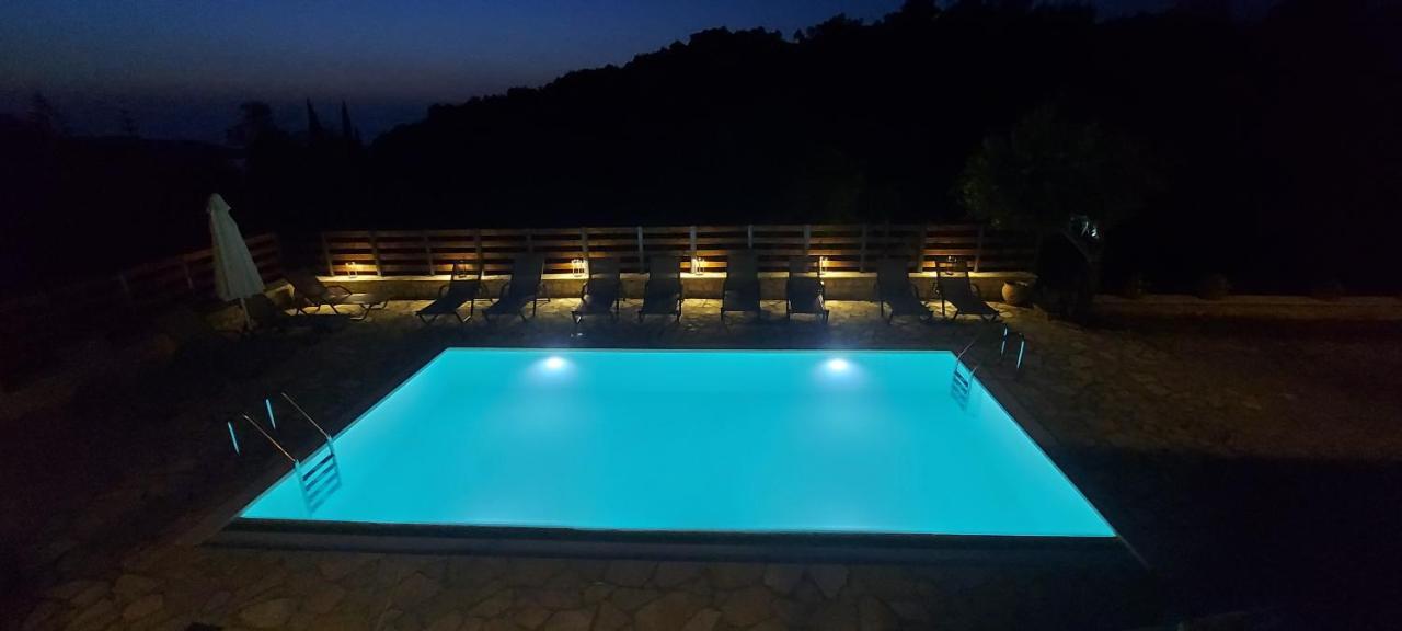 Villa Kostas-Ne Corfu With Heated Salt Swimming Pool Agios Spyridon  Exteriér fotografie