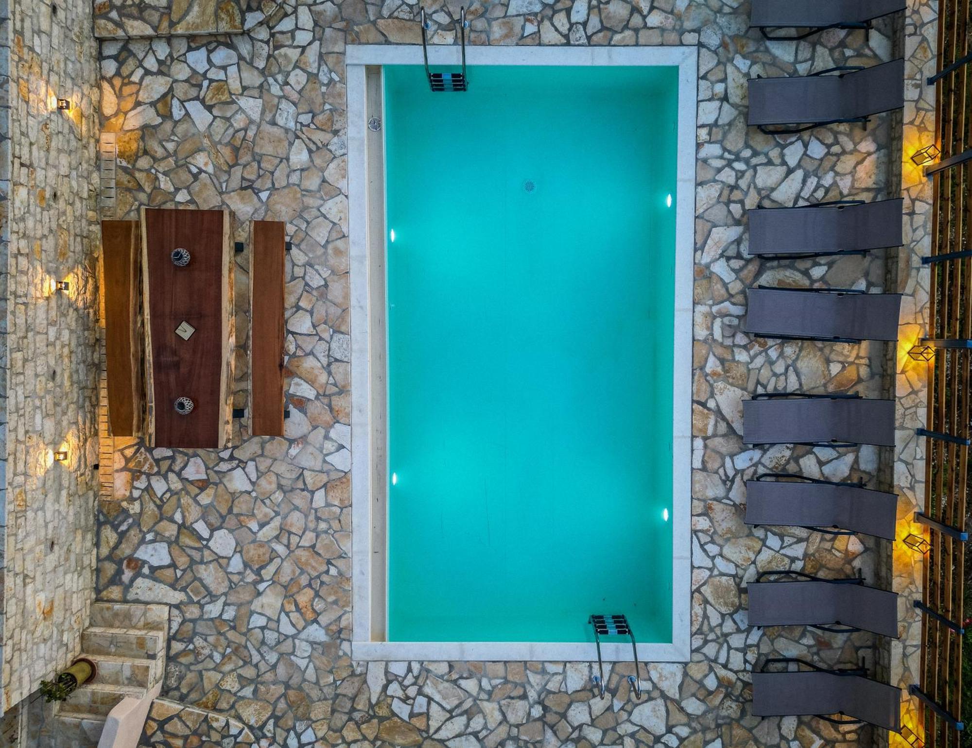 Villa Kostas-Ne Corfu With Heated Salt Swimming Pool Agios Spyridon  Exteriér fotografie